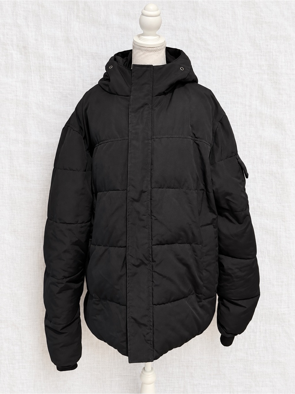Storm Mountain Arctic Series Utility Puffer Black Winter Jacket XXL